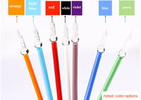 Stylos en verre personnalisés GemFully pour clients B2B, stylo à plume en verre, stylo amusant en verre avec logo, stylos promotionnels uniques pour les entreprises