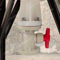 Machine de mélange de liquides chimiques à agitateur en PEHD personnalisée en usine pour engrais et nettoyant pour cuvettes de toilettes, certifiée CE, 200L-1000L
