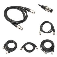 Câble DMX XLR 3 broches personnalisable de haute qualité, mâle-femelle, PVC, stéréo, pour projecteur, lecteur DVD, audio-vidéo, disponible en 1M, 2M, 3M, 5M, 20M