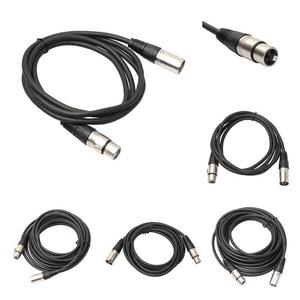 Chất lượng cao tùy chỉnh 3-pin XLR <span class=keywords><strong>DMX</strong></span> Cáp Nam Nữ PVC Stereo máy chiếu DVD Player âm thanh video có sẵn 1m 2M 3M 5m 20m - Product Image 4