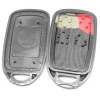 Carcasa de Repuesto para Llave de Coche con Control Remoto de 4 Botones, Funda para Llave de Coche con Entrada sin Llave