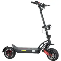 Kugoo scooter elétrico, trotinette original, 10 polegadas, poderoso, longo alcance, elétrico adulto