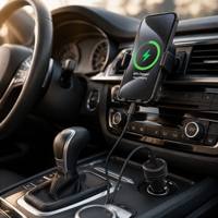 Cargador de Coche USB C Doble Puerto Mini de Fibra de Carbono OEM al por Mayor, Adaptador de Carga Rápida PD 20W QC 3.0