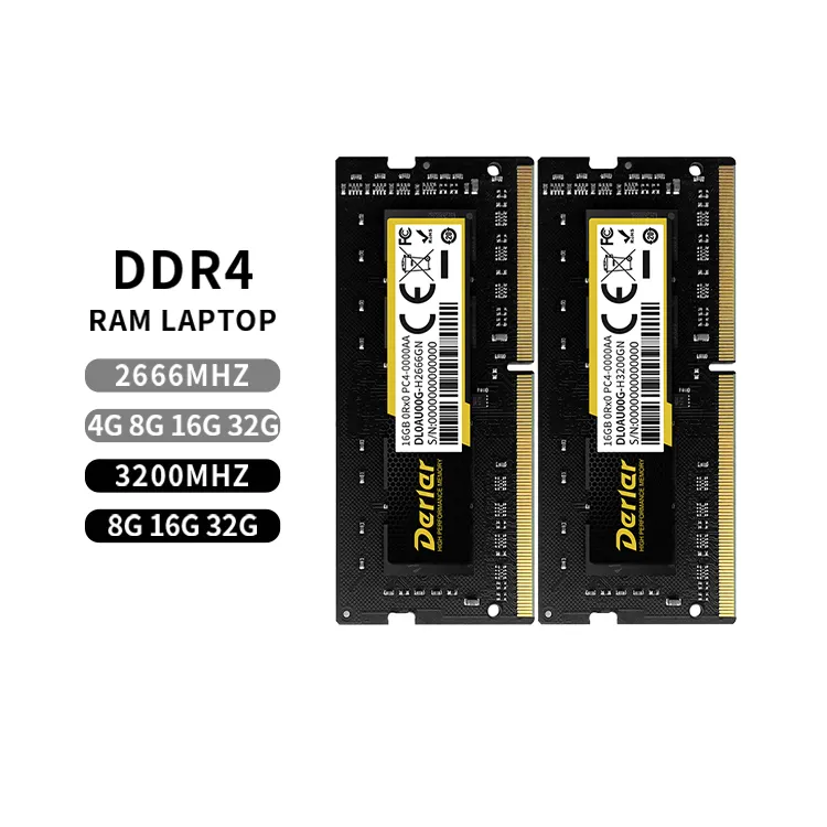 Factory Wholesale 3200MHZ Memory Ram 8gb Ddr4 Laptop 8gb 16g 32g Rams For Laptop Computer