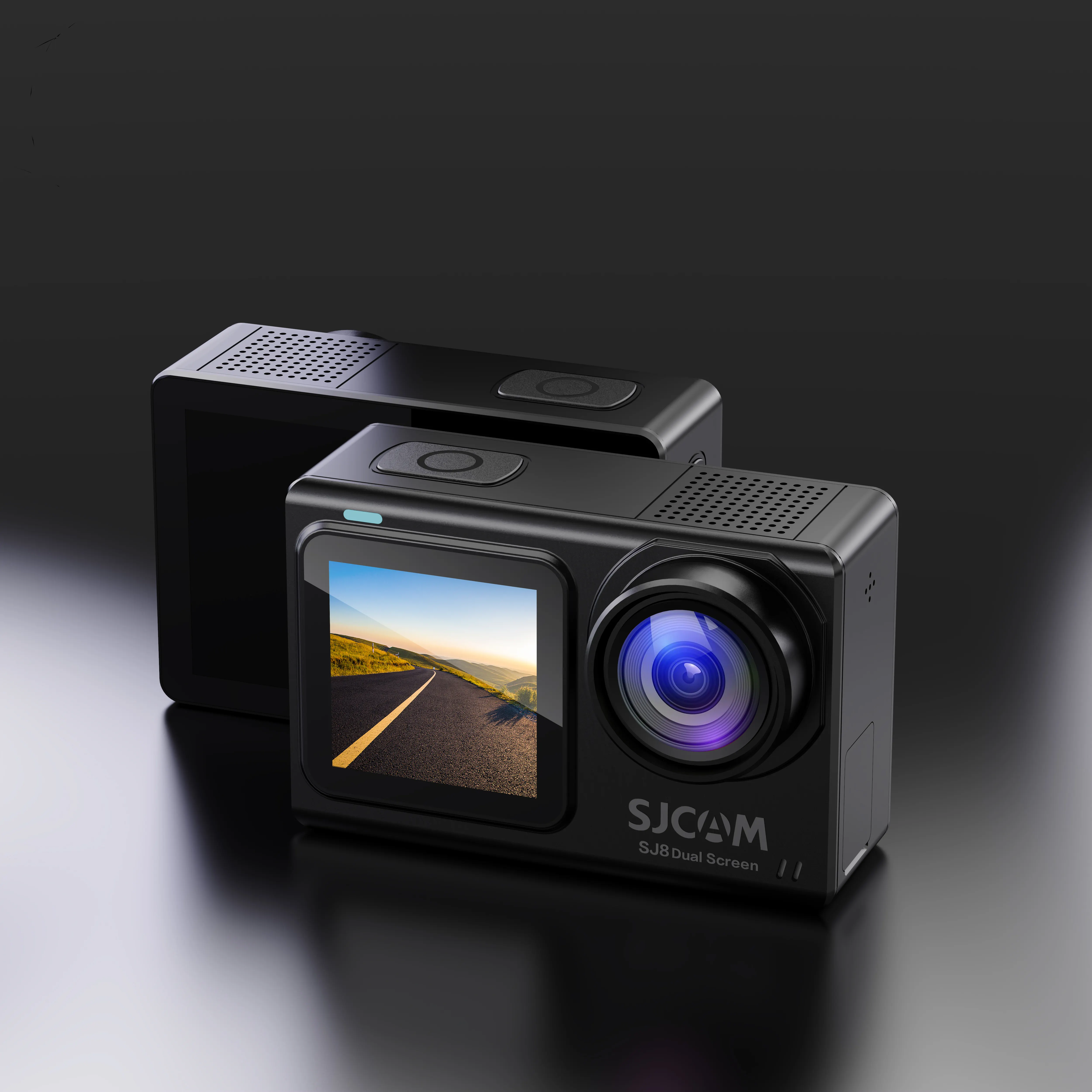 SJ8 Dual Screen Action Camera Sj cam Sport Cam 4K 30fps for Photo Video Recording Vlog Underwater