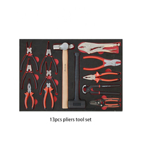 Chariot à outils de haute qualité à 8 tiroirs avec un ensemble d'outils à main CR-V de 400 pièces pour la réparation automobile