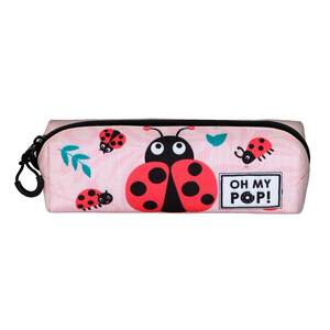 Karactermania For Oh My Pop Ladybug-<b>FAN</b> Square Pencil <b>Case</b> 2.2, Pink - Product Image 2