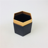 Boîtes cadeaux en papier hexagonales de luxe personnalisées pour bonbons, thé, savon, bougies et emballages cadeaux de fêtes