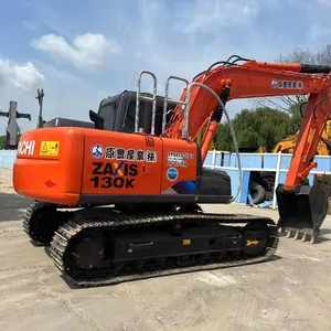 Peralatan konstruksi murah buatan Jepang 13ton hitachi zx130 130 ekskavator bekas zaxis dijual