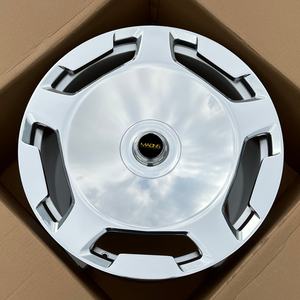 Wheel shome Big Size 21 22 23 Zoll Silber poliertes Kuchen legierung srad 5 X PCD geschmiedete Felge auf Lager für Mercedes Benz Maybach - Product Image 1
