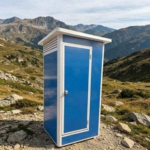 Systèmes de toilettes chimiques portables écologiques en acier moderne et durable, sans eau, installation facile, garantie 1 an, en ligne - Product Image 5