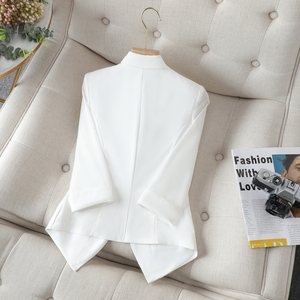 2024 femmes mince court blanc costume veste avec manches courtes printemps et été mince manteau nouvelle génération femme costume <span class=keywords><strong>Blazer</strong></span> - Product Image 4