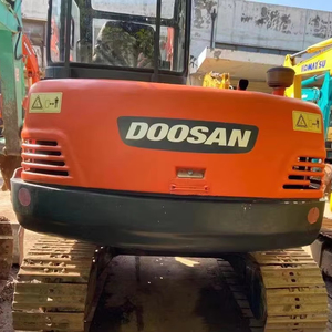 รถขุดขนาดเล็ก Doosan 55 มือสองของแท้จากเกาหลี ได้รับการรับรองมาตรฐาน CE ความจุ 5 ตัน พร้อมเครื่องยนต์ Isuzu เกียร์อัตโนมัติ - Product Image 4