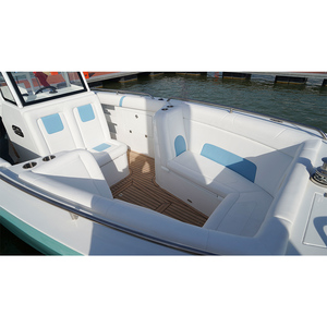 <span class=keywords><strong>Bateau</strong></span> à console centrale en aluminium ouvert de 7 m, catamaran de 7,5 m, <span class=keywords><strong>bateau</strong></span> de pêche à barre en aluminium de luxe, Europe, avec remorque - Product Image 6