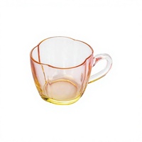 Hxglass – Nouvelle collection de mugs sans pied personnalisés, dégradés, motif nuage, pour boissons, jus, lait, vin – Vente en gros