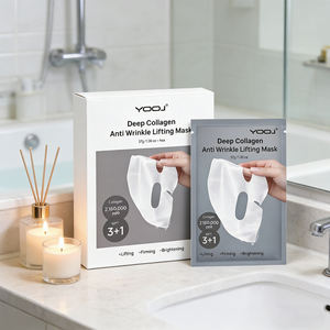 Koreanische Tiefenwirksame Kollagen-Gesichtsmaske gegen Falten, Lifting, Hydratisierung, Feuchtigkeitspflege, Aufhellung des Hauttons, Gesichtsmaskenblätter, Hautpflegeprodukte - Product Image 5