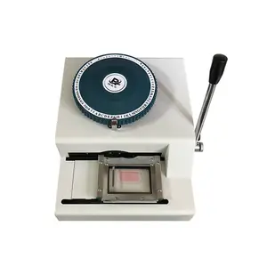 quality card consumables Character Pet name Tag Aluminum plate Embosser Machine with cheap price