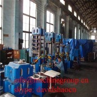 Presse hydraulique pour vulcanisation, plateforme plate, 1 pièce de 100 tonnes