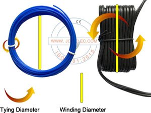 JCW-WB01 China Factory Supply <strong>Wire</strong> <strong>Spool</strong> Winding <strong>Machine</strong> Automatic Cable Winding Tying <strong>Machine</strong> - Product Image 4