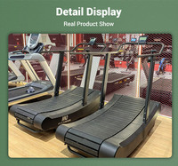 Caminadora Mecánica Curva de Aleación de Aluminio con Resistencia Magnética para Uso Doméstico, Máquina para Caminar/Correr, GymLead Y600A-M35