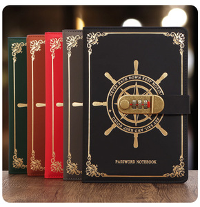 Sản phẩm mới A5 mật khẩu máy tính xách tay mad48 văn phòng chương trình nghị sự máy tính xách tay với nhật ký khóa - Product Image 3