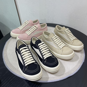 รองเท้าแพลตฟอร์มแบรนด์ดีไซเนอร์ Owens มีสินค้าในสต็อก, รองเท้าผ้าใบสำหรับผู้ชายและผู้หญิง, รองเท้าลำลองแบบแบน รองเท้าคุณภาพสูงระดับหรู - Product Image 1
