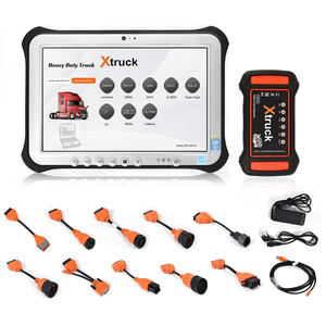 รถขุดก่อสร้าง Y009 HDD สำหรับรถบรรทุก X-truck เครื่องมือวินิจฉัยเครื่องยนต์ที่มีแท็บเล็ต FZ-G1สำหรับรถบรรทุกหนัก - Product Image 1