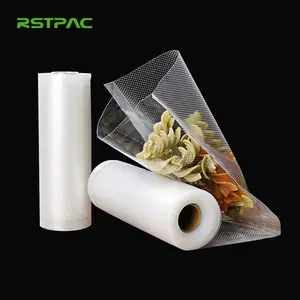 Frozen Food Vacuum Bag Vacuum Nylon Packaging Bag Transparent Supplier Embossed Vacuum Plastic China Nylon Lamination Accepted