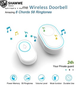 Sonnette vidéo intelligente Tuya avec carillon, Wi-Fi 2.4G, alarme via application et <span class=keywords><strong>détecteur</strong></span> <span class=keywords><strong>de</strong></span> mouvement, en ABS pour la sécurité domestique - Product Image 6