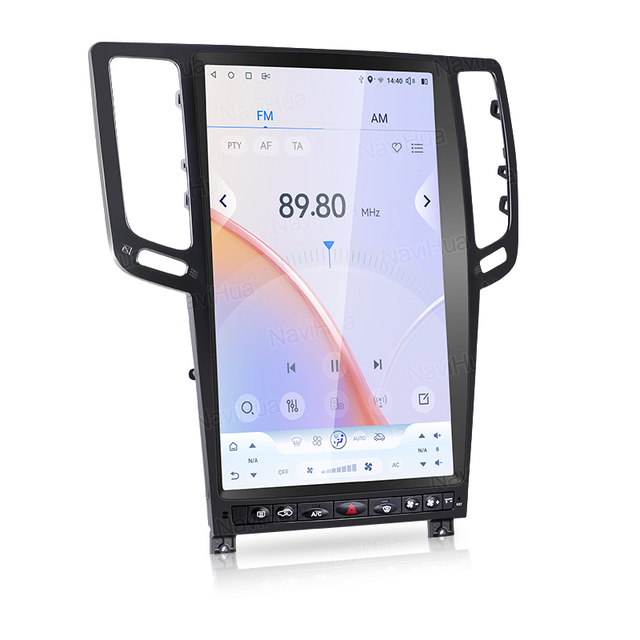 Navihua Android Carplay Radio Head Unit 14.5" Touch Screen for Infiniti G25 G37 G37S 2007-2013 Q60 2013 Autoradio Carplay GPS