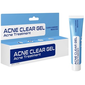 Crème anti-imperfections et acné à l'acide salicylique 2%, Soin apaisant <span class=keywords><strong>pour</strong></span> peaux irritées, Gel anti-acné jour et nuit - Product Image 3