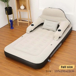 Colchón de aire doble de alta calidad con bomba integrada, colchón inflable al por mayor para invitados, cama de aire inflable - Product Image 4