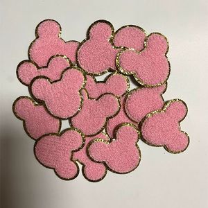 Offre Spéciale – Écussons thermocollants et adhésifs personnalisés <span class=keywords><strong>Mickey</strong></span> en chenille brodée de paillettes pour chapeaux – Vente en gros - Product Image 4