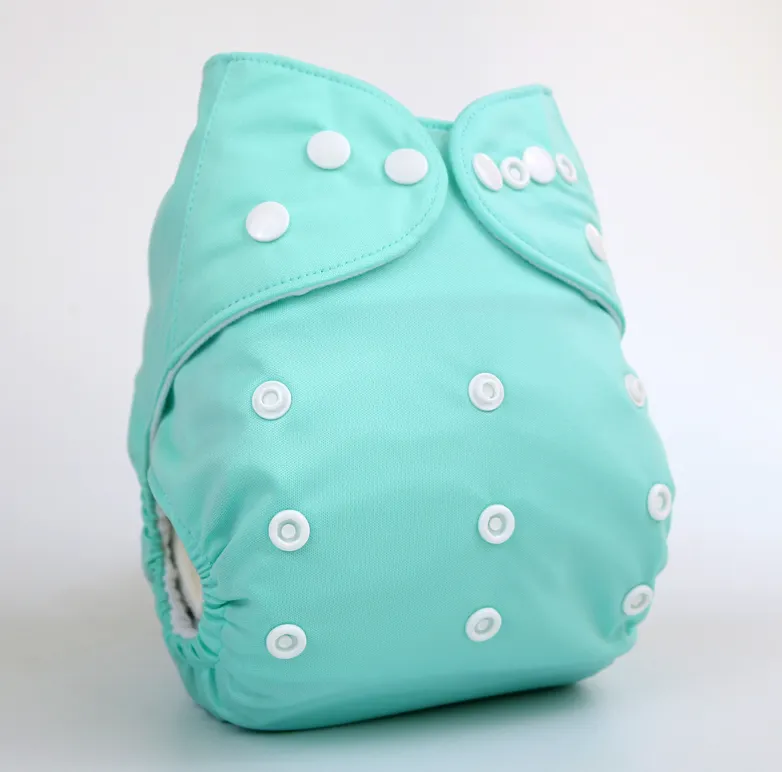 Bamboo solid color cloth diaper, with reusable and washable cloth insert diaper
