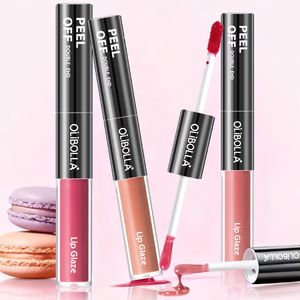 MLM Customized Dual Head Peel Off Lip Stain Matte Waterproof Non-Fading Moisturizing Shiny Lip Gloss for Women Glossy lip stain - Product Image 1