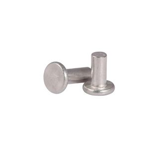 <span class=keywords><strong>Rivet</strong></span> solide en acier inoxydable SS304 de 3 mm, sur mesure, pour le serrage et l'estampage des métaux en aluminium - Product Image 1
