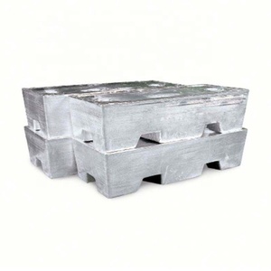 Lingot de zinc de qualité supérieure 99,99 %, marque OEM CN HEB, origine CN, pour projets de raffinage des métaux et de traitement de surface - Product Image 3