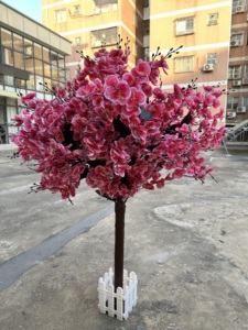Planta Artificial de Orquídea Phalaenopsis de Plástico de 150 cm, Árbol Rosa Ecológico, Centro de Mesa para Navidad, Pascua, Bodas, Graduaciones - Product Image 2