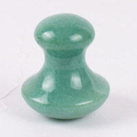 Jade Gua Sha Massage Pierre Champignon Forme À La Main Corps Naturel Dos Guasha Feng Shui Poli Étanche