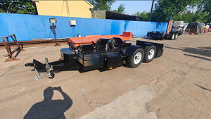 Remorque standard américaine approuvée par le DOT avec numéro VIN, coupleur américain et prise 7 broches pour le transport d' - Product Image 3