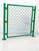 Rollo de Malla de Alambre Galvanizado por Inmersión en Caliente, Malla de Alambre Diamantada para Cercas de Granjas, Pastos, Jardines, Patios, Delimitación de Límites y Seguridad