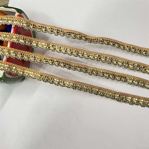 12Mm Tự Làm May Mặc Ăn Mặc Bọc Sóng Vải Vải <span class=keywords><strong>Gimp</strong></span> Hat Giày Túi <span class=keywords><strong>Polyester</strong></span> Bện Ren Ribbon Dệt Kim Trims Cho Trang Phục - Product Image 4