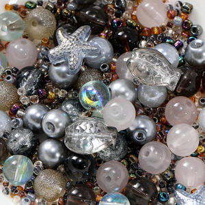 थोक हॉट सेलिंग मिश्रित रंग 8 मिमी छोटे और बड़े ग्लास के लिए छोटे चावल बियर के संयोजन - Product Image 5