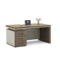 Scrivania Moderna Contemporanea in Legno per Ufficio e Casa, Stile Pannello, Realizzata in Resistente MDF, Scrivania per Computer