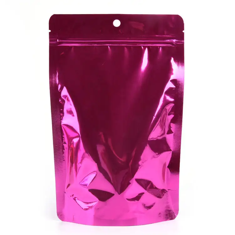 新卸売カスタムグラビアプリント再利用可能なスタンドアップポーチ食品アルミニウムプラスチック乾燥包装スナックジップロックジップロックバッグ