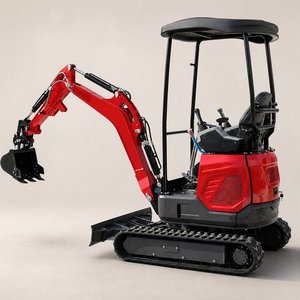 Mini-excavatrice Hanhui nouvelle génération, poids opérationnel <span class=keywords><strong>de</strong></span> 2,0 tonnes, mini-excavatrice sur chenilles, matériel <span class=keywords><strong>de</strong></span> terrassement - Product Image 2