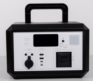 Batería de Respaldo Solar para el Hogar de 576 Wh y 600 W con Ondas Sinusoidales Puras, Panel Solar de Emergencia para Exteriores, LiFePO4, con Salidas AC/USB/Tipo-C - Product Image 1