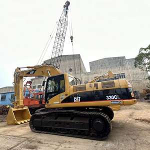 Excavadora de oruga usada original Caterpillar Cat 320c 325c 320cl 320d 320d2 330cl hidráulica usada - Product Image 5