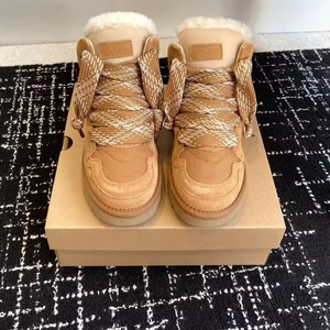 Bottes de neige chaudes en coton à semelle épaisse, style marche, avec logo de marque personnalisé, haute qualité, pour hommes et femmes - Collection 2026 - Product Image 1