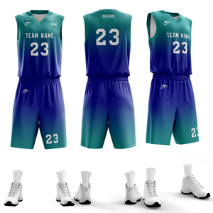 All'ingrosso da uomo a buon mercato di alta qualità squadra di basket uniforme Kit personalizzato di moda sublimazione Design bianco basket maglie - Product Image 4